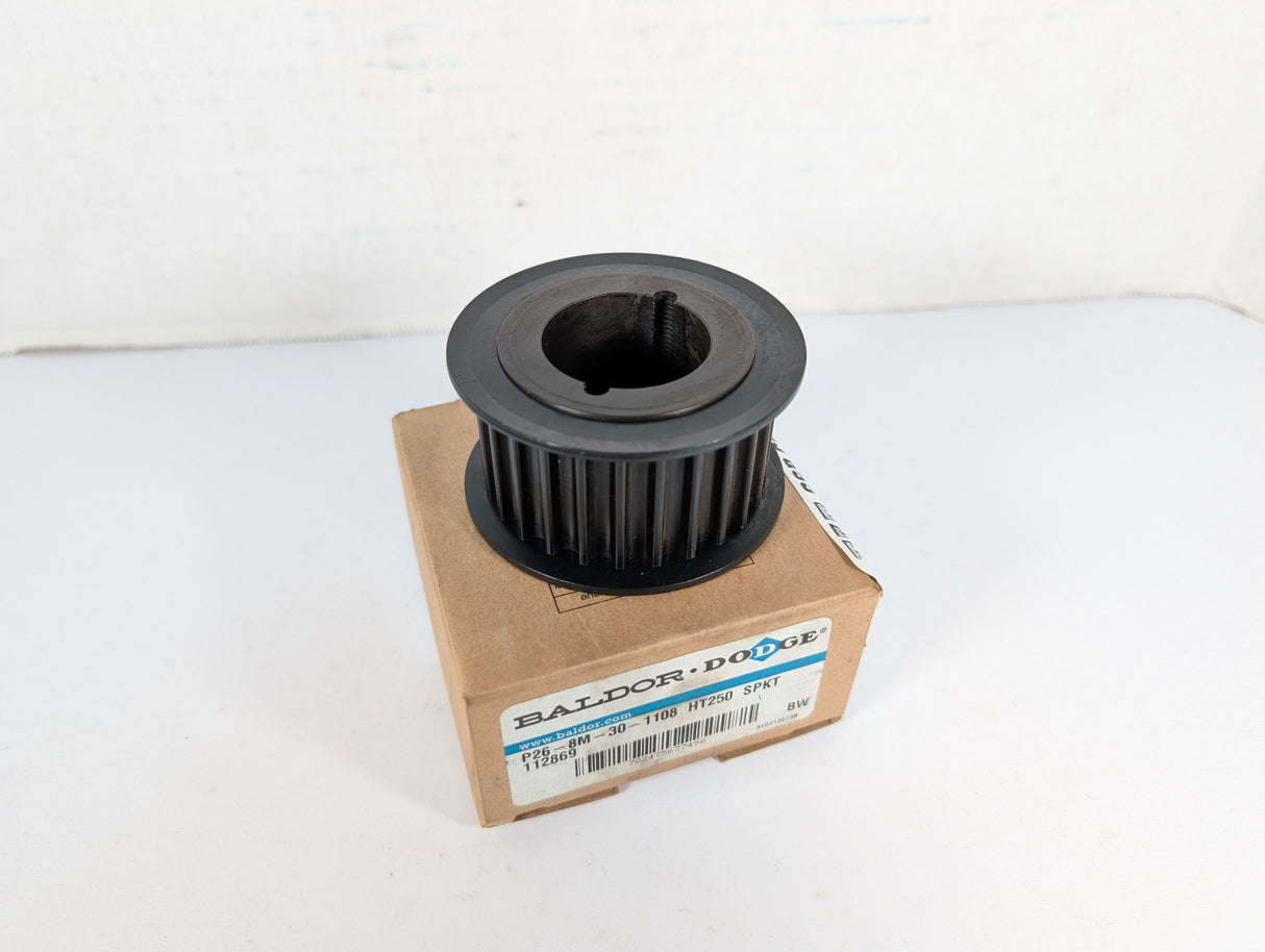 Dodge - High Torque Drive Belt Sprocket - P26 - 8M - 30 - 1108 HT250 SPKT - New - Big Liquidators