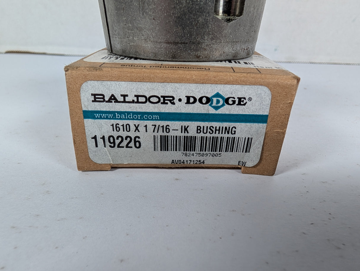 Dodge - Taper Lock Bushing - 1610 X 1 7/16 - IK BUSHING - New - Big Liquidators