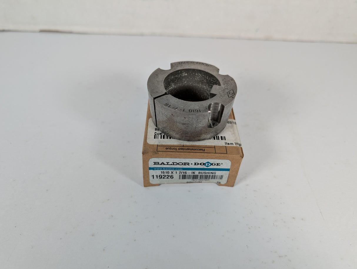 Dodge - Taper Lock Bushing - 1610 X 1 7/16 - IK BUSHING - New - Big Liquidators