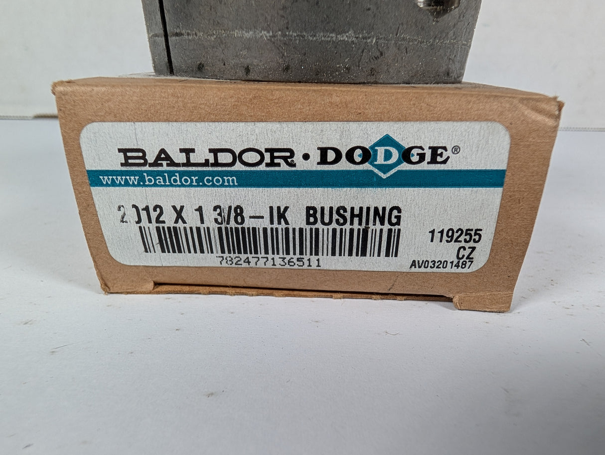 Dodge - Taper Lock Bearing - 2012 X 1 3/8 - IK BUSHING - New - Big Liquidators