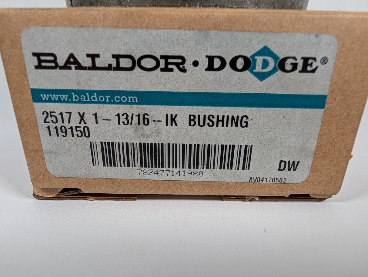 Dodge - Taper Lock Bushing - 2517 X 1 - 13/16 - IK BUSHING - New - Big Liquidators