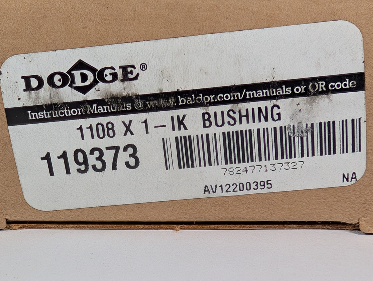 Dodge - Taper Lock Bushing - 1108X1 - IK BUSHING - New - Big Liquidators