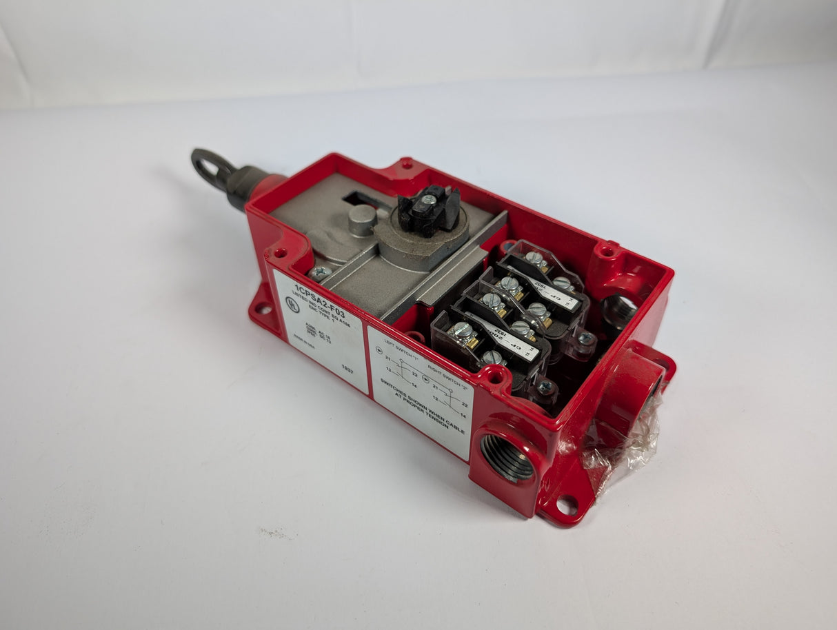 Honeywell - Cable Pull Safety Switch No Faceplate - 1CPSA2 - F03 - Used - Big Liquidators