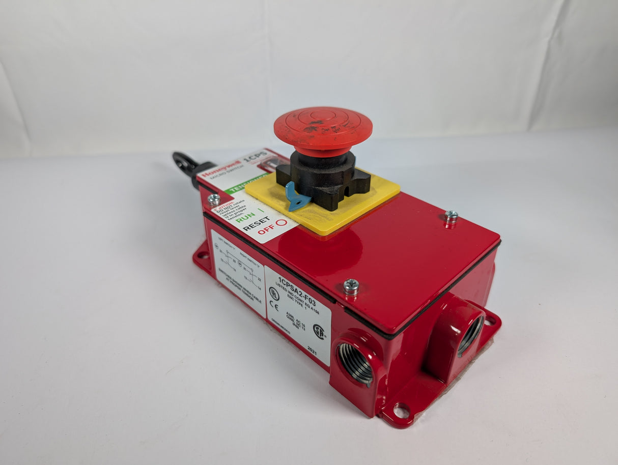 Honeywell - Cable Pull Safety Switch - 1CPSA2 - F03 - Used - Big Liquidators