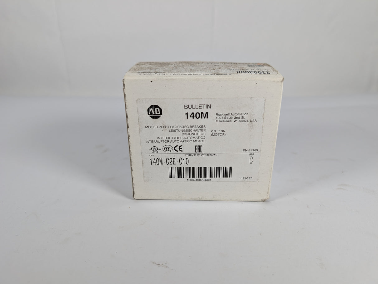 Allen Bradley - Motor Circuit Breaker - 140M - C2E - C10 - New - Big Liquidators