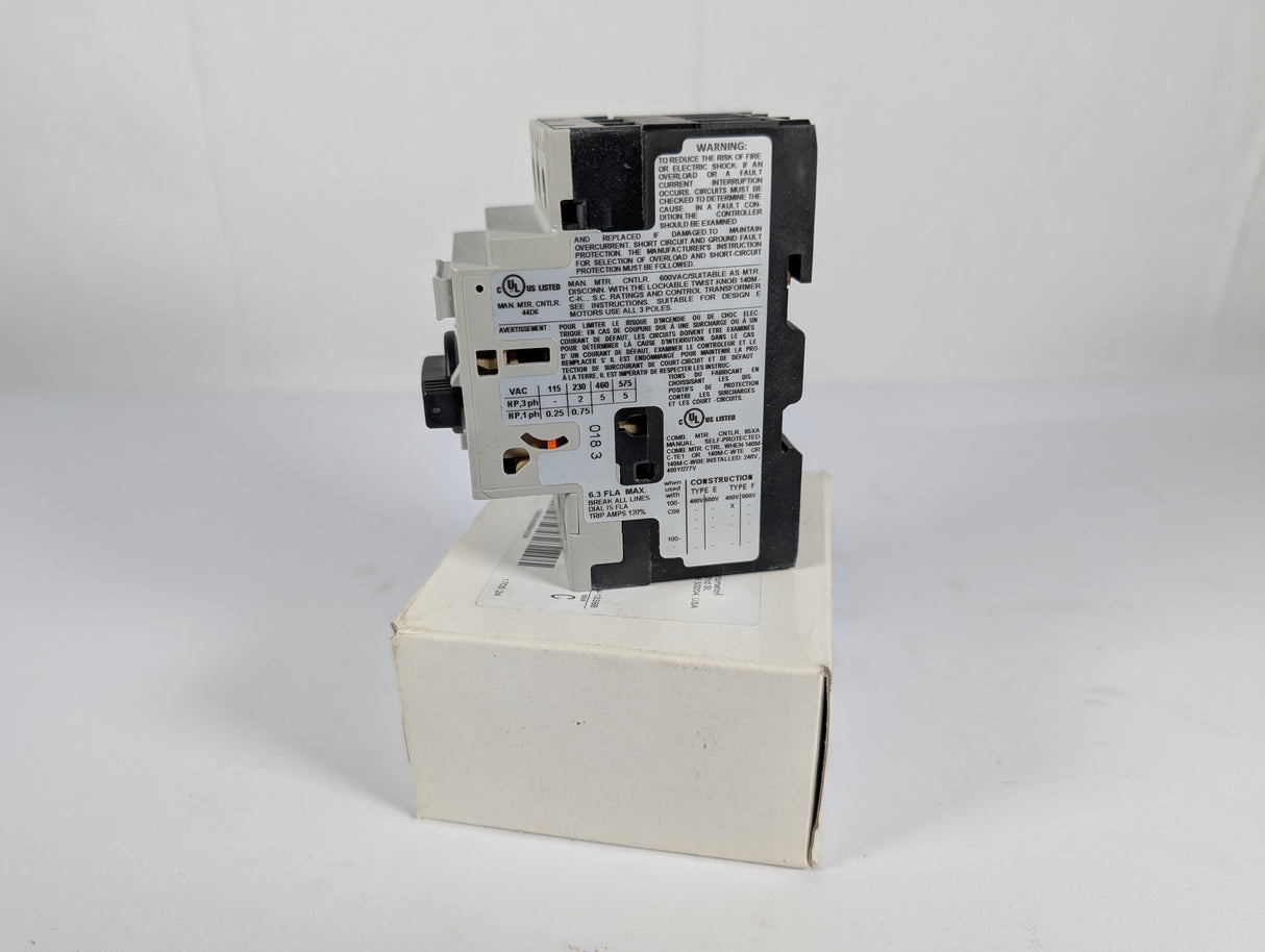 Allen Bradley - Motor Circuit Breaker - 140M - C2E - B63 - New - Big Liquidators