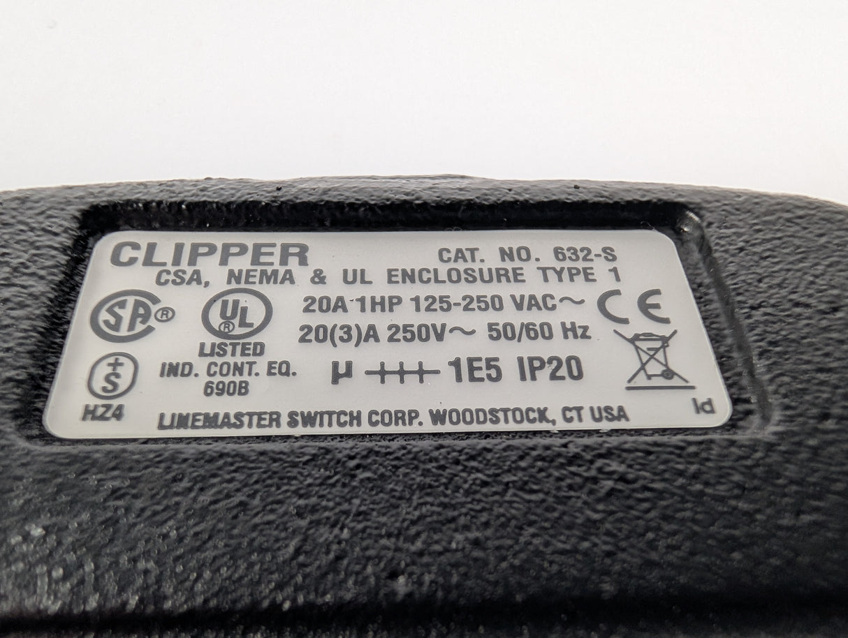LineMaster - Clipper Foot Switch - 632 - S - New - Big Liquidators
