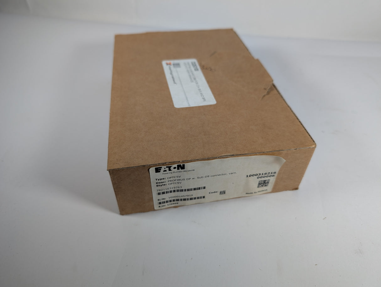 Eaton - POFIBUS DP w. Sub - D9 Connector - OPTC5V - New - Big Liquidators