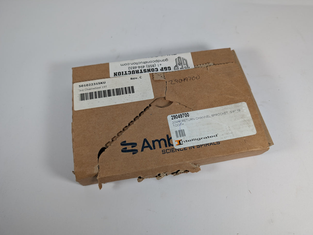 AmbaFlex - Steel Shaft Sprocket - 50102231SKU - New - Big Liquidators