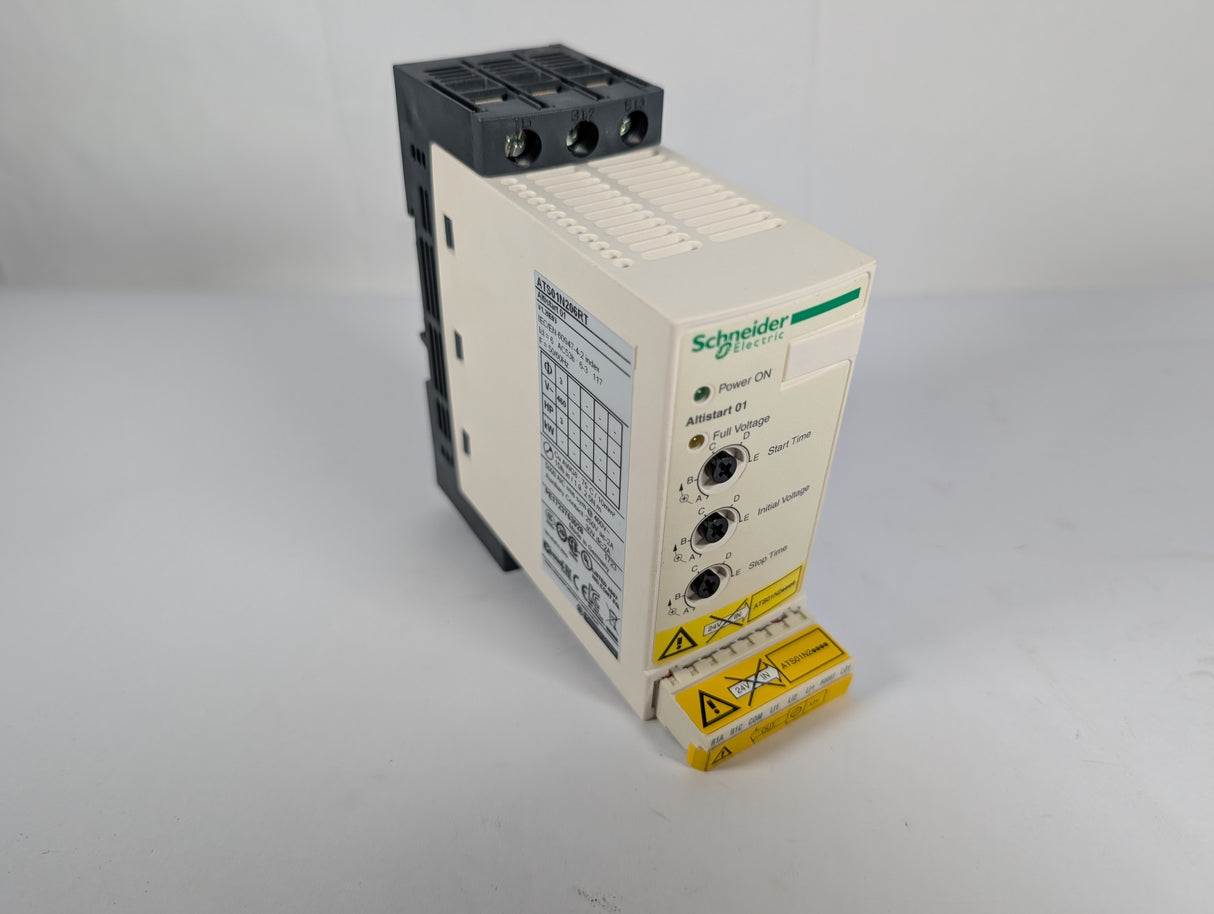Schneider Electric - Soft Starter for Asynchonous Motor - ATS01N206RT - New - Big Liquidators