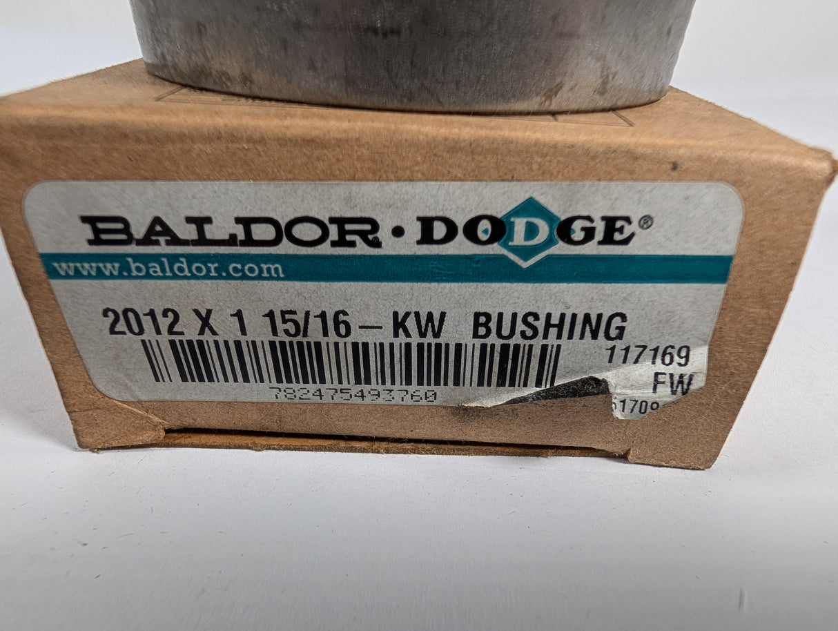 Dodge - Taper Lock Bushing - 2012 X 1 15/16 - KW BUSHING - New - Big Liquidators