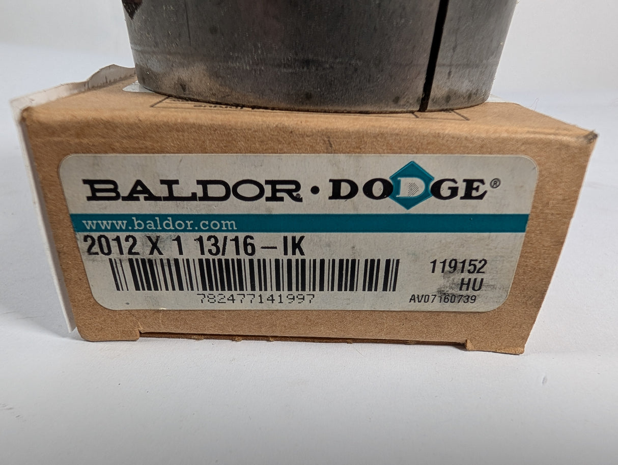 Dodge - Taper Lock Bushing - 2012 X 1 13/16 - IK BUSHING - New - Big Liquidators