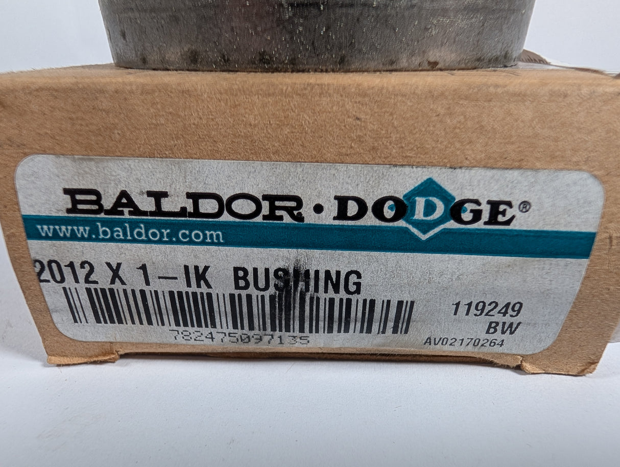 Dodge - Taper Lock Bushing - 2012 X 1 - IK BUSHING - New - Big Liquidators