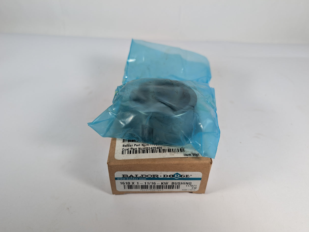 Dodge - Taper Lock Bushing - 1610 X 1 - 11/16 KW BUSHING - New - Big Liquidators