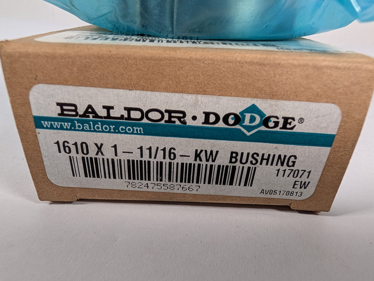 Dodge - Taper Lock Bushing - 1610 X 1 - 11/16 KW BUSHING - New - Big Liquidators