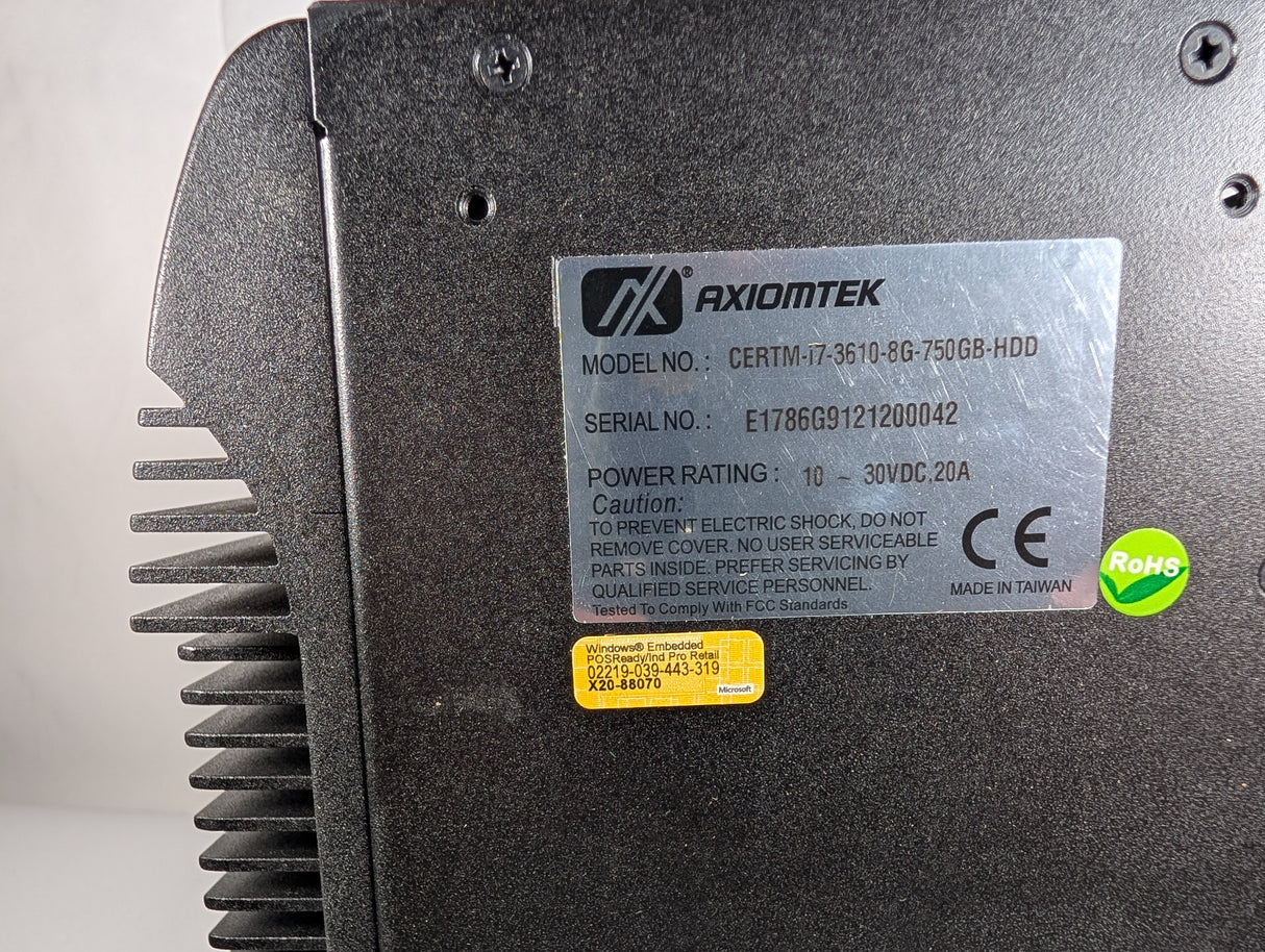 Cognex - Computer - CERTM - i7 - 3610 - 8G - 750GB - HDD - Used - Big Liquidators