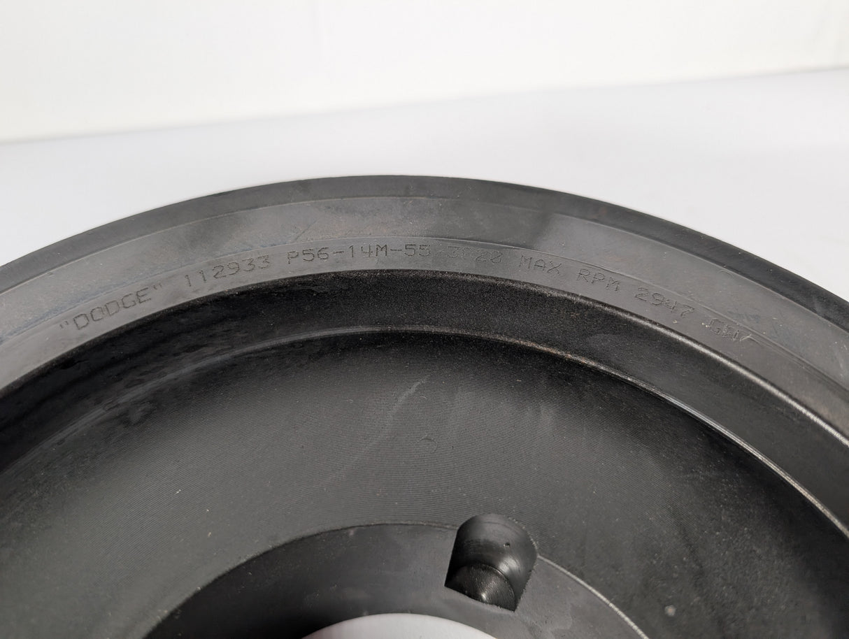 Dodge - High Torque Drive Belt Sprocket - P56 - 14M - 55 - 3020 HT250 SPKT - New - Big Liquidators