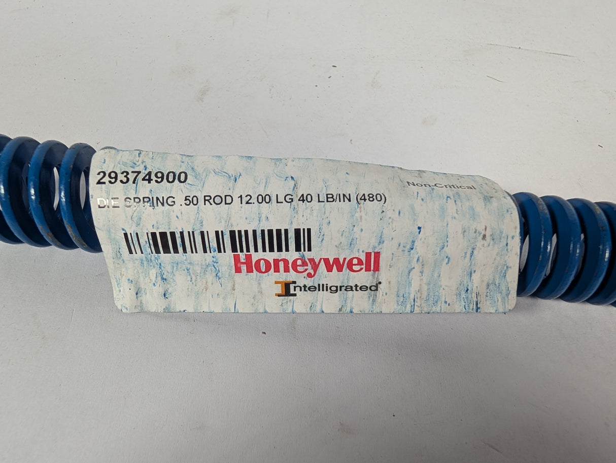Honeywell - DIE SPRING .50 ROD 12.00 LG 40 LB/IN (480) - 29374900 - New - Big Liquidators