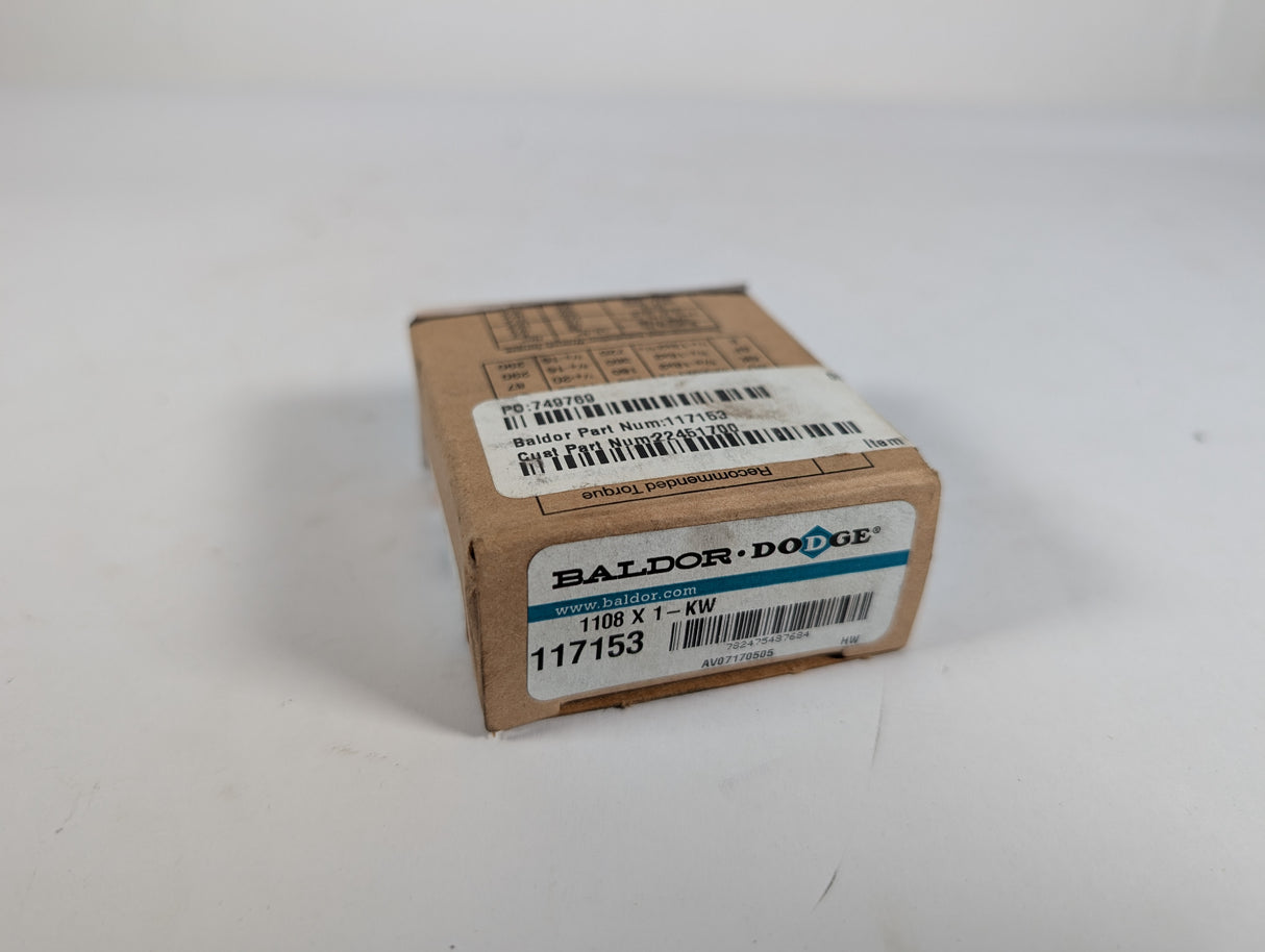 Dodge - Taper Lock Bushing - 1108 x 1 - KW - New - Big Liquidators