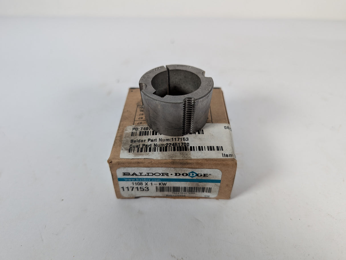 Dodge - Taper Lock Bushing - 1108X1 - KW - New - Big Liquidators