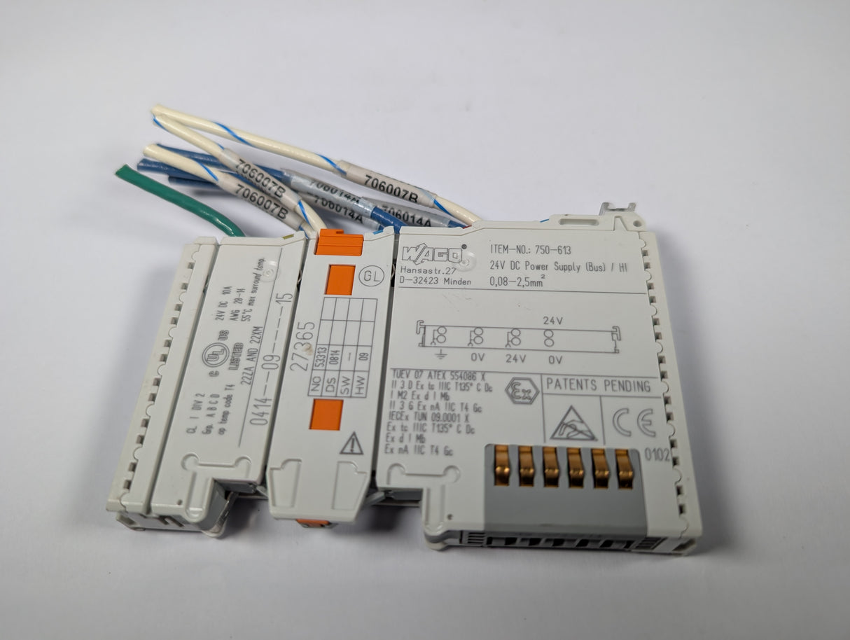 Wago - 24V DC System Power Supply - 750 - 613 - Used - Big Liquidators