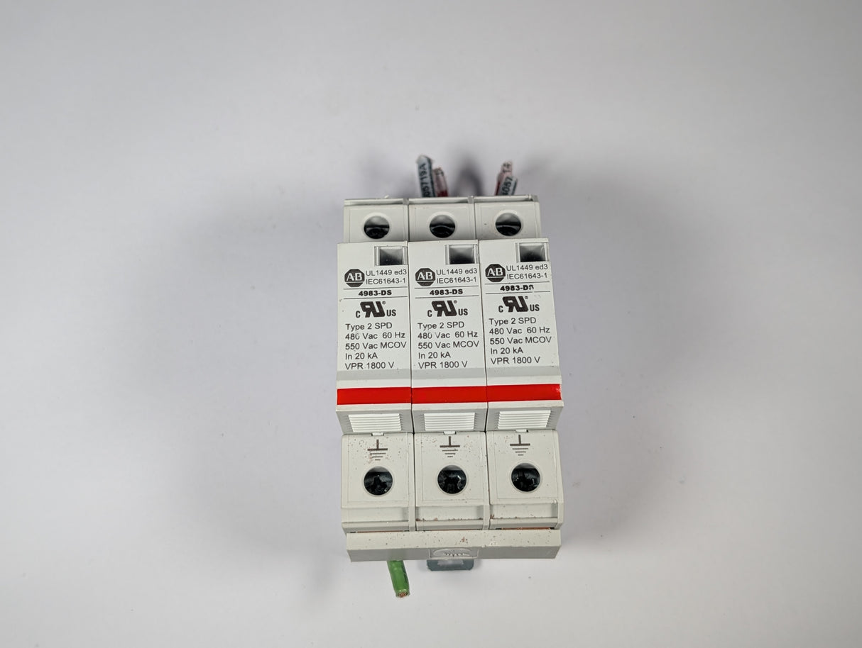 Allen Bradley - Standard Duty Surge Suppressor - 4983 - DS480 - 403 - Used - Big Liquidators