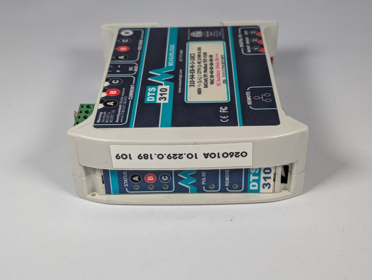 MeasurLogic - Compact Power and Energy Sub - Meter - DTS310 - Used - Big Liquidators