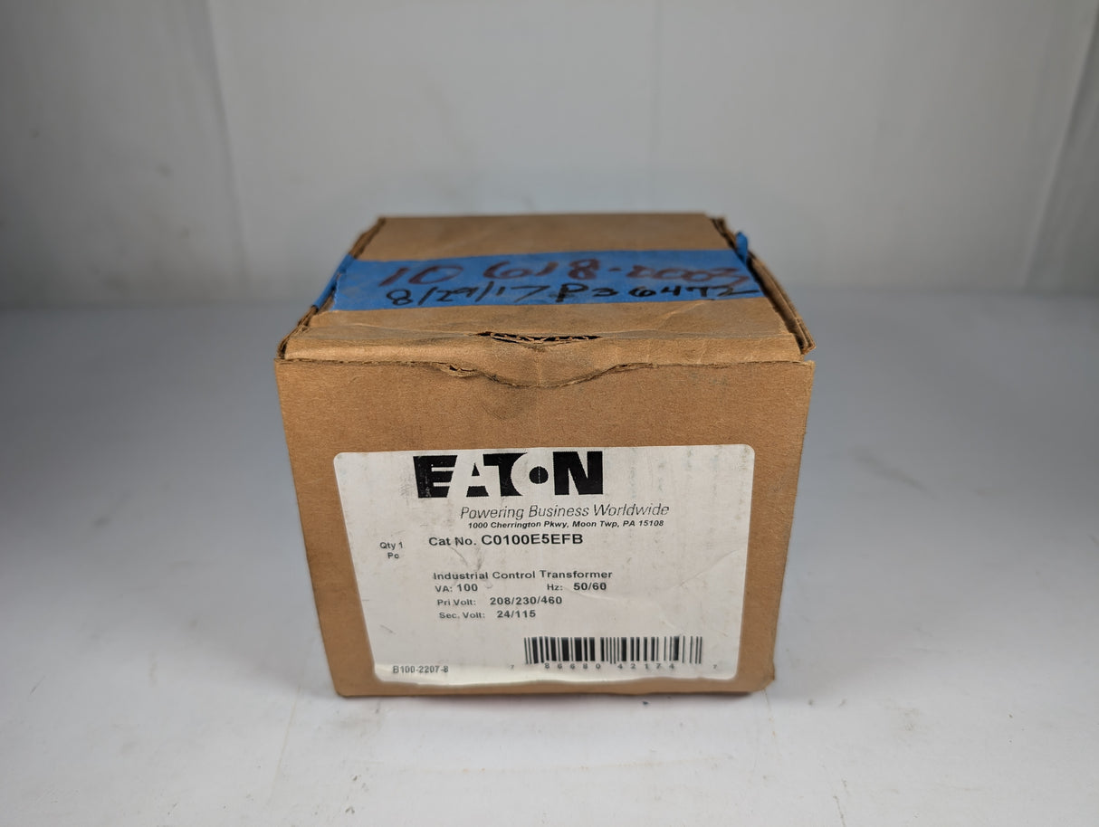 Eaton - Industrial Control Transformer - C0100E5EFB - New - Big Liquidators