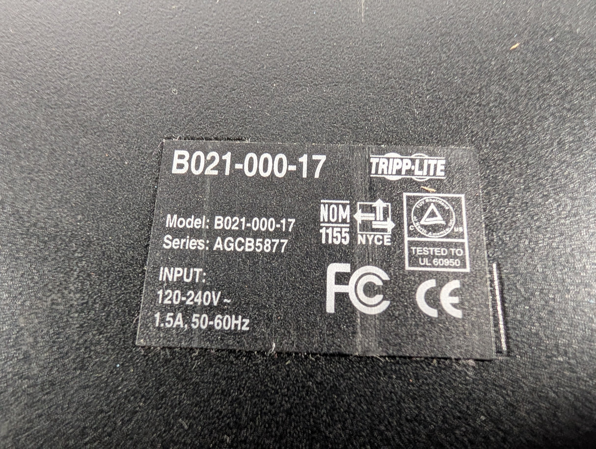 TRIPP - LITE - Rack Mount Console with 17" LCD Display - B021 - 000 - 17 - Used - Big Liquidators