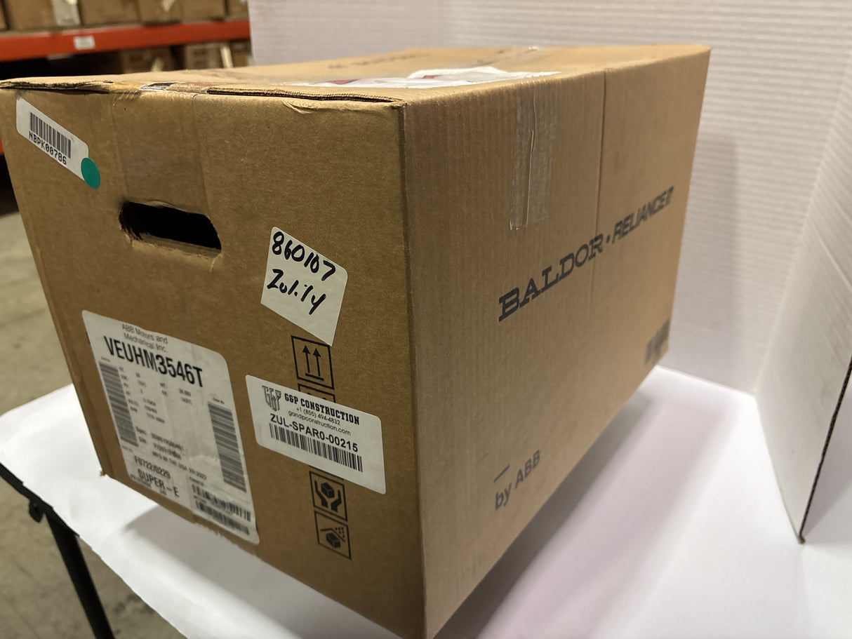 Baldor Reliance - 1 HP Electric Motor - VEUHM3546T - New - Big Liquidators