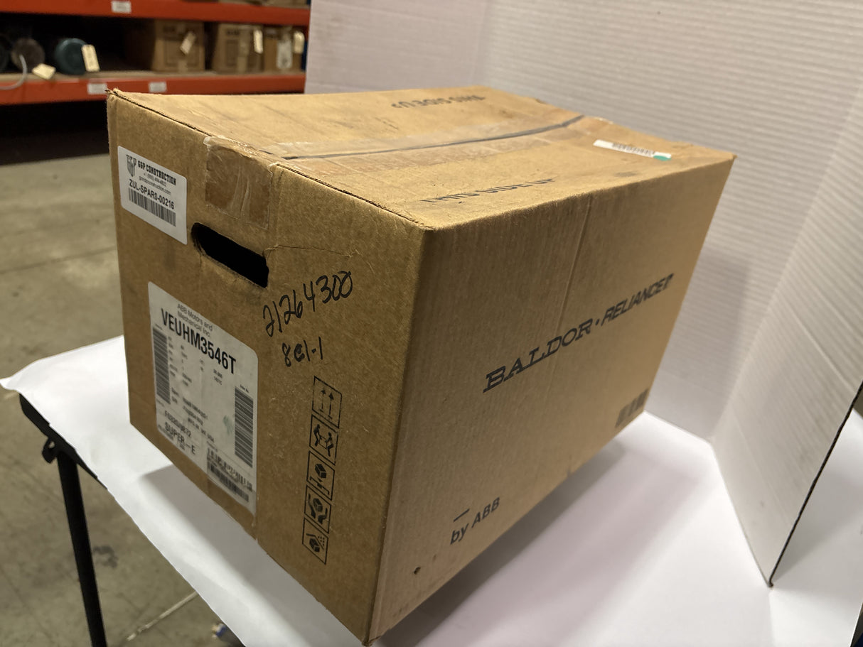 Baldor Reliance - 1 HP Electric Motor - VEUHM3546T - New - Big Liquidators