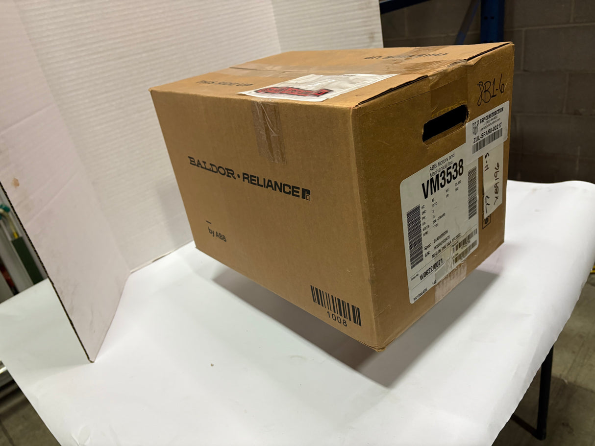 Baldor Reliance - .5 HP Electric Motor - VM3538 - Used - Big Liquidators