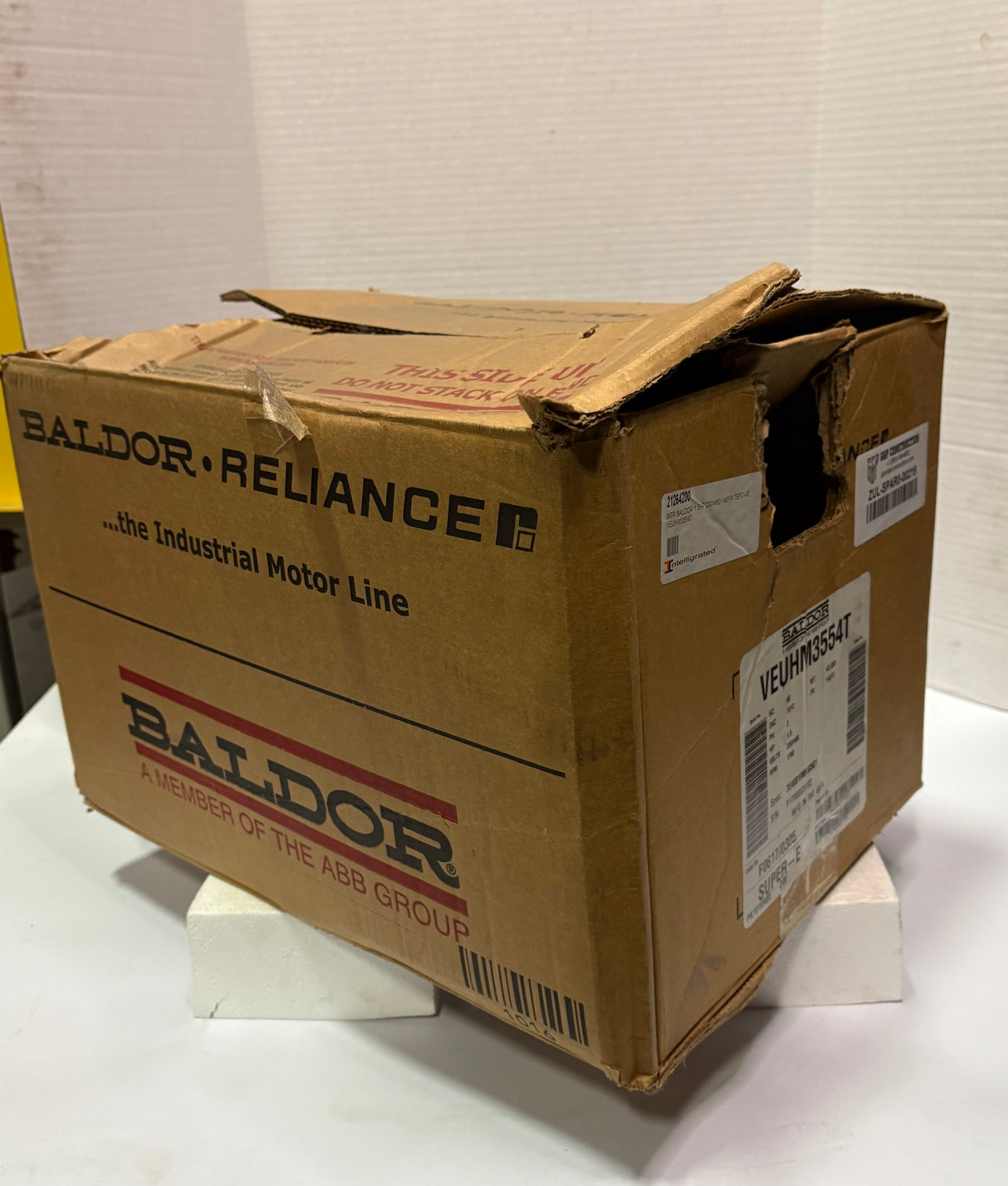 Baldor Reliance Motor - VEUHM3554T 1.5HP - New - Big Liquidators