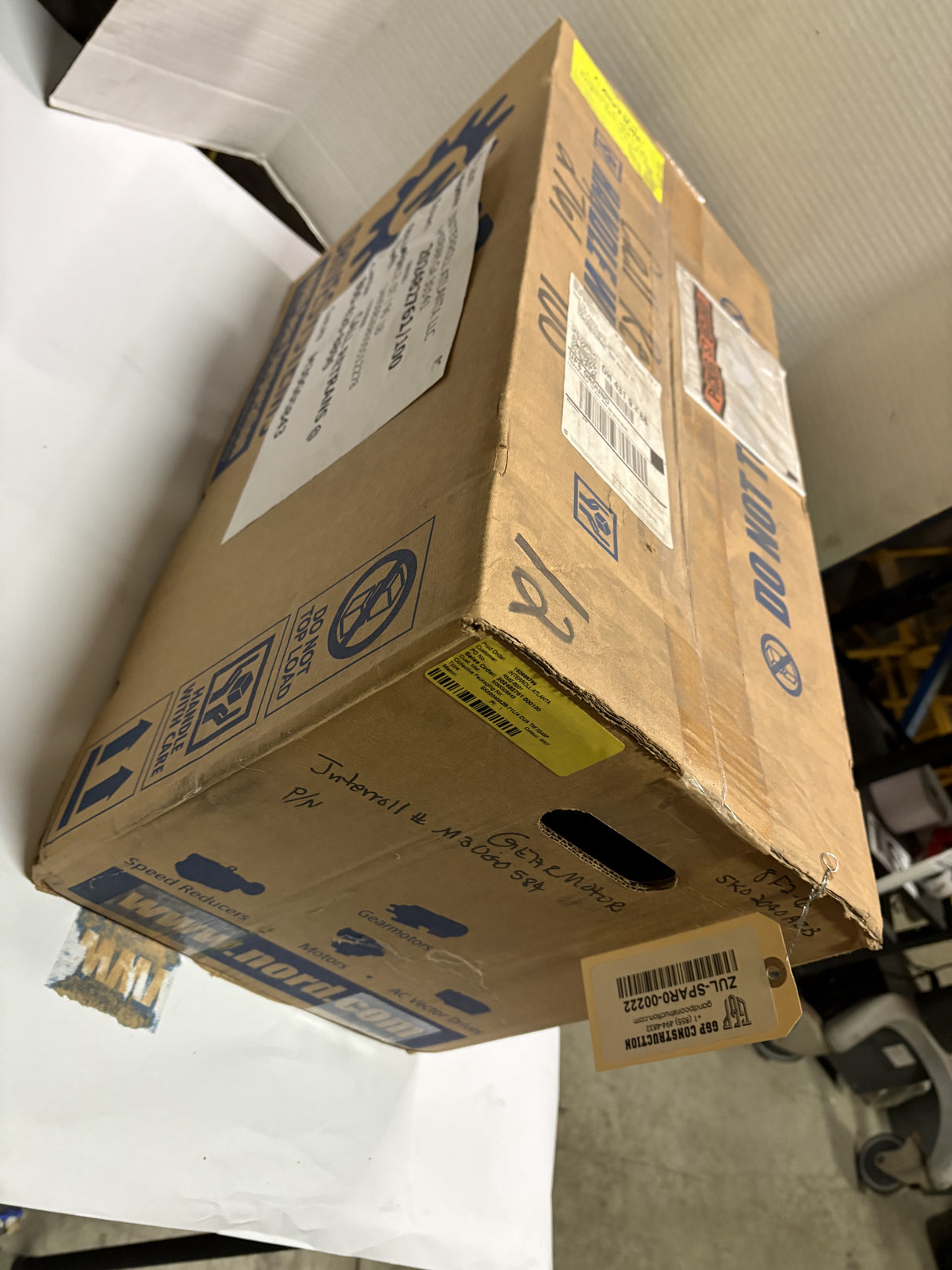 Nord Drive Systems - 0.5 HP Electric Motor - SK 02040AZB - 71L/4 CUS TW - New - Big Liquidators