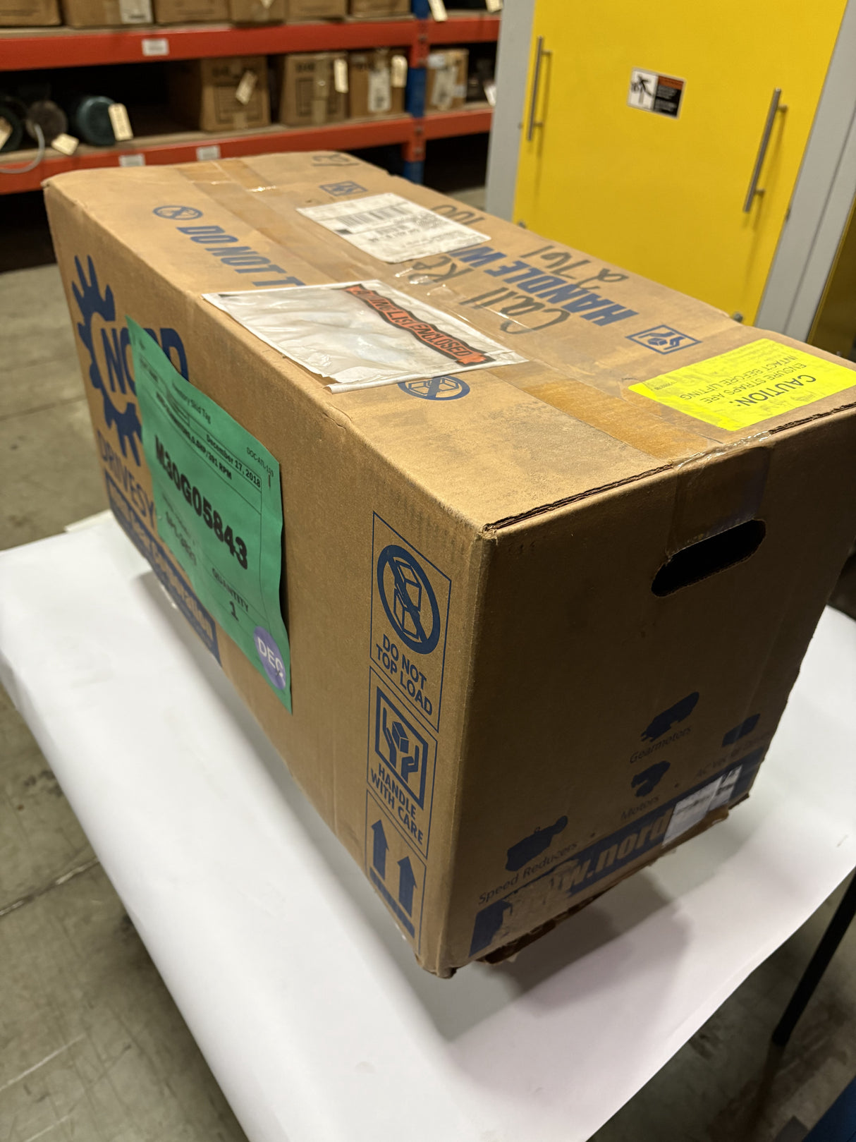 Nord Drive Systems - 0.5 HP Electric Motor - SK 02040AZB - 71L/4 CUS TW - New - Big Liquidators