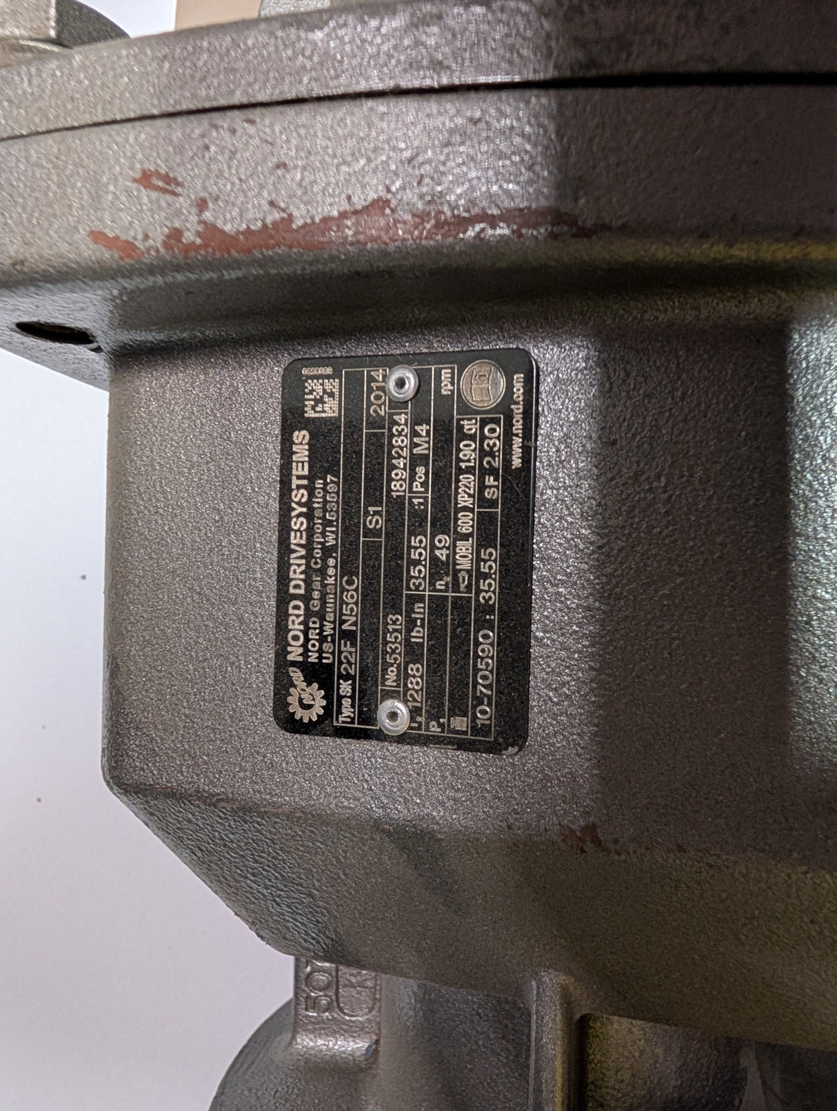 Nord Drive systems - Gear Reducer - 22F N56C - Used - Big Liquidators