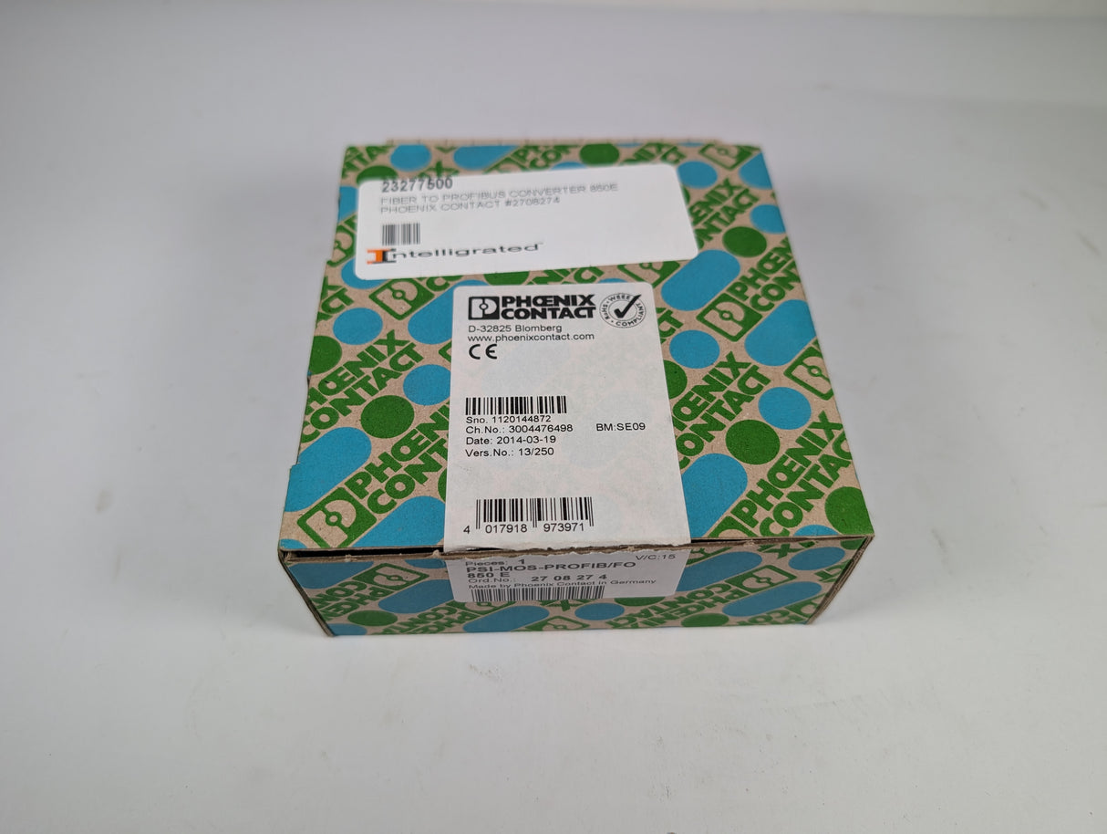 phoenix contact - FO Converter - PSI - MOS - PROFIB/FO 850 E - New - Big Liquidators