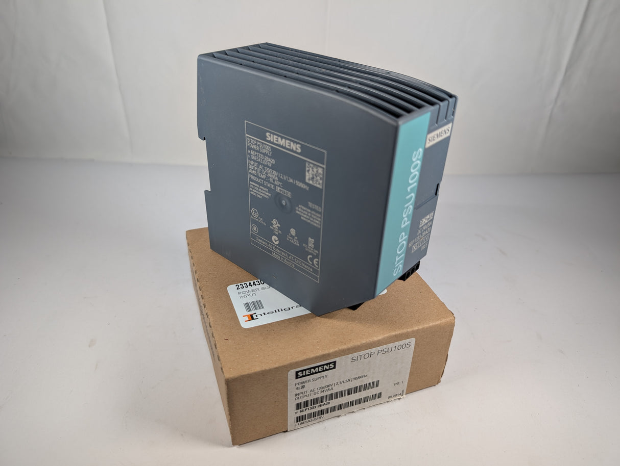 Siemens - Power Suplly Unit, 24v at 5Amp - 6EP1333 - 2BA20 - New - Big Liquidators