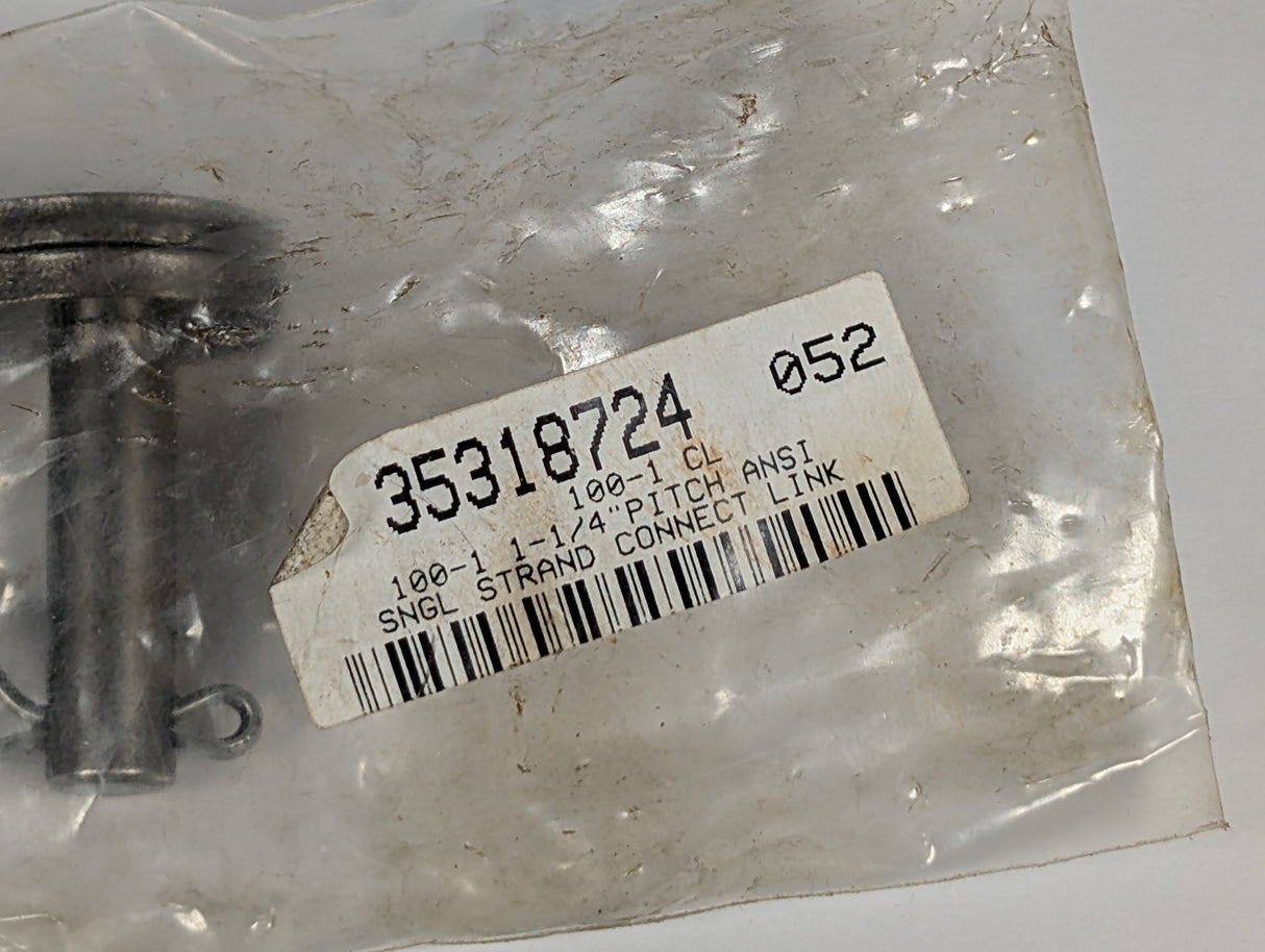 Renold - Roller Chain Connecting Link - 100 - 1 CL - New - Big Liquidators