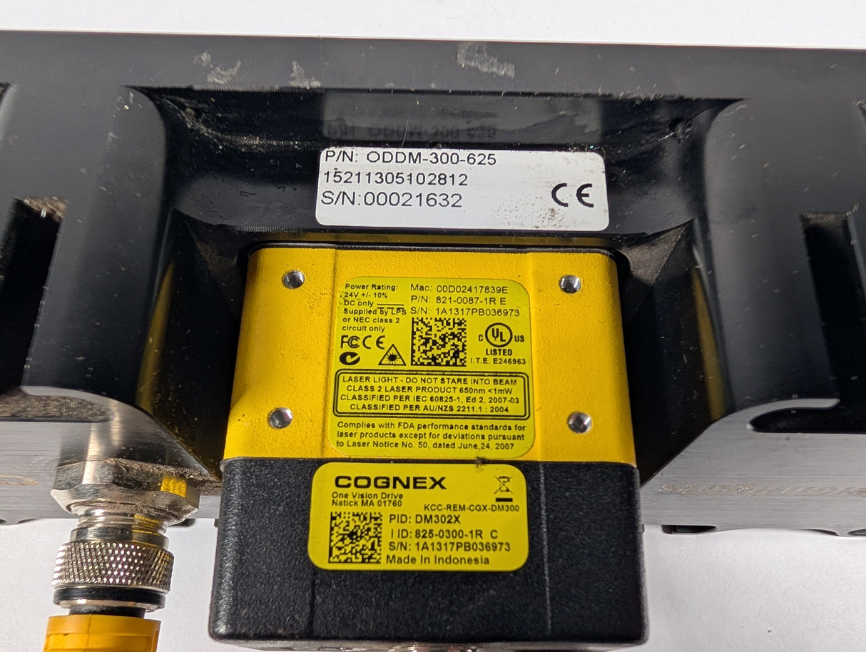 Cognex - Dataman 300 Series Barcode Scanner - DM302X With:ODDM - 300 - 625 - Used - Big Liquidators