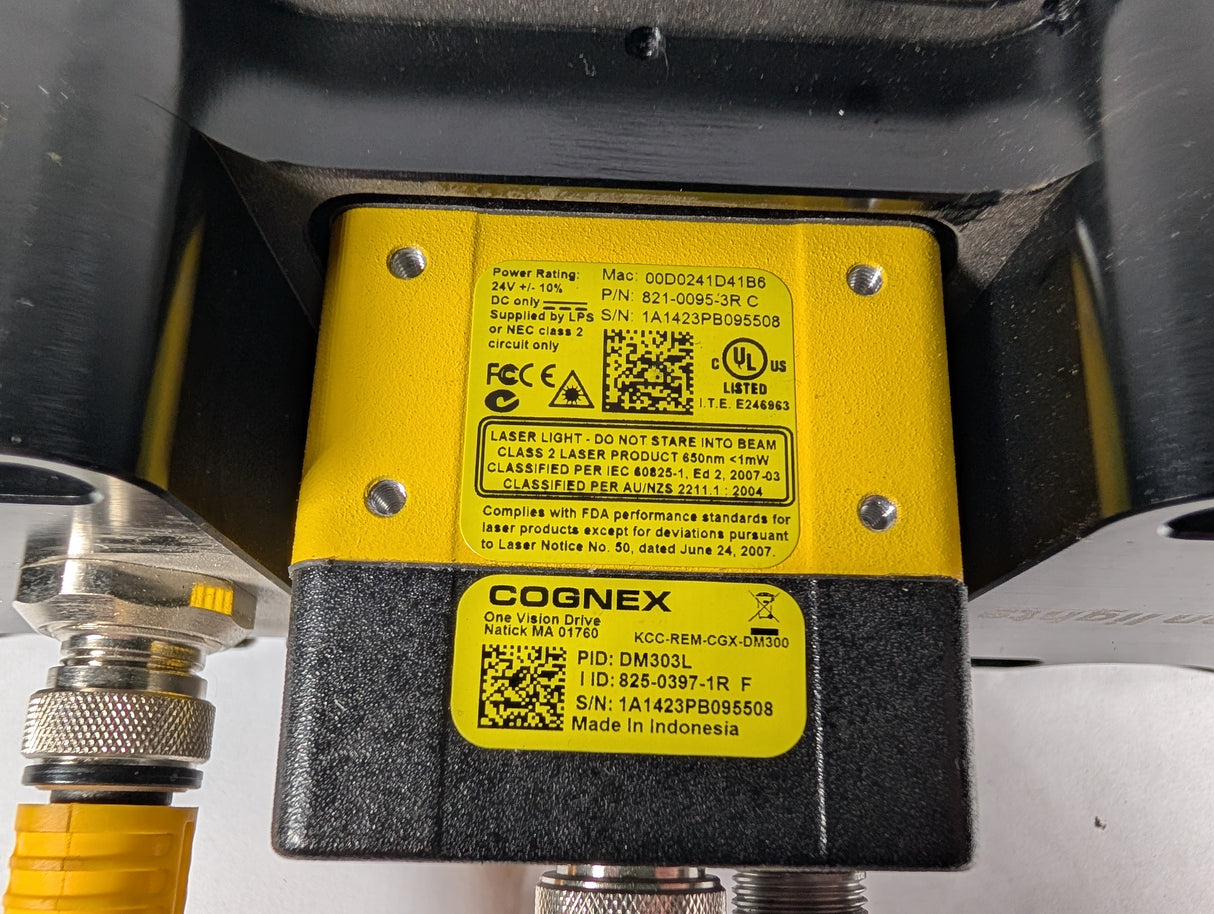 Cognex - Dataman 300 Series Barcode Scanner - DM303L With:ODDM - 300 - 470 - W - Used - Big Liquidators