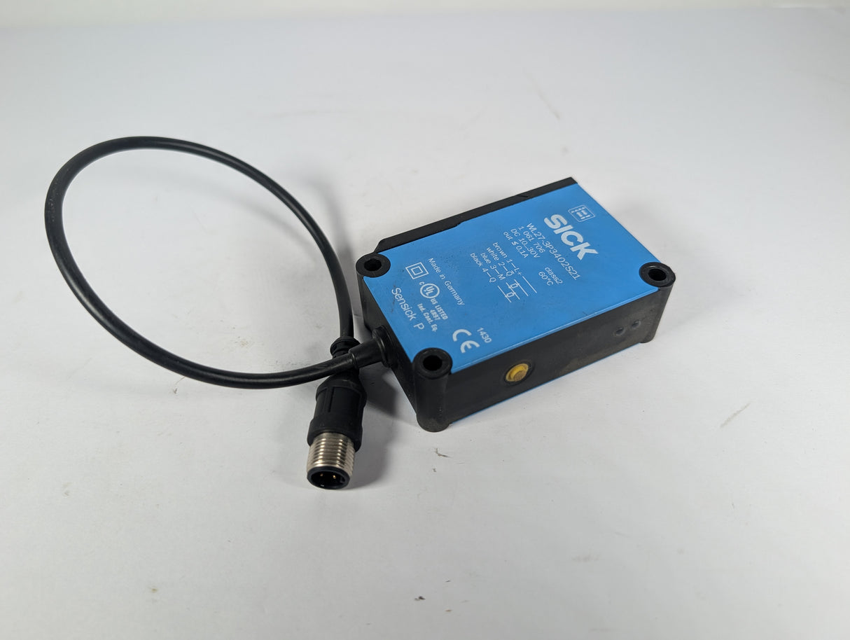 Sick - Photoelectric Sensor - WL27 - 3P3402S17 - Used - Big Liquidators