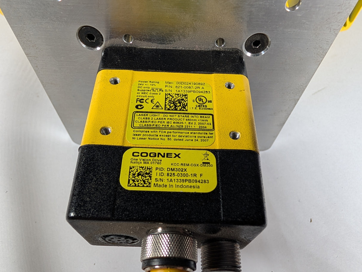Cognex - Dataman 300 Series Barcode Scanner - DM302X With:DMA - FOVE - 15 and ODDM - L300 - 625 - Used - Big Liquidators
