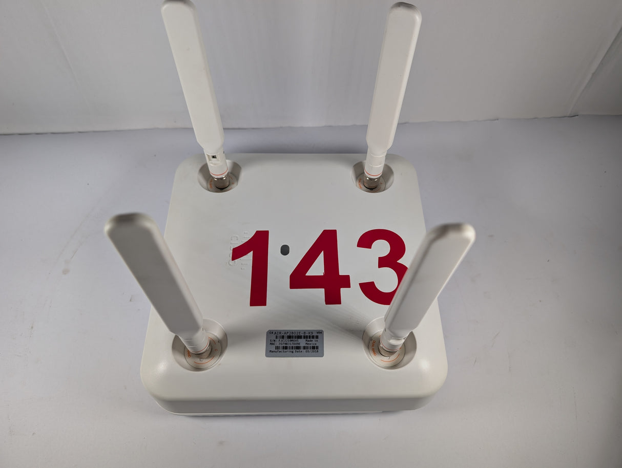 CISCO - Aironet Wireless Access Point - AIR - AP2802E - B - K9 - Used - Big Liquidators