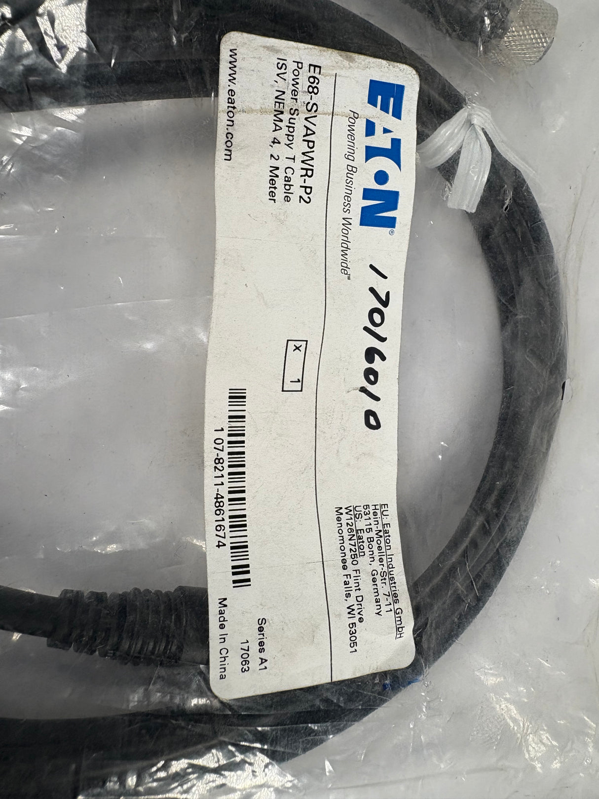 Eaton - Power Supply T - Cable - E68 - SVAPWR - P2 - New - Big Liquidators