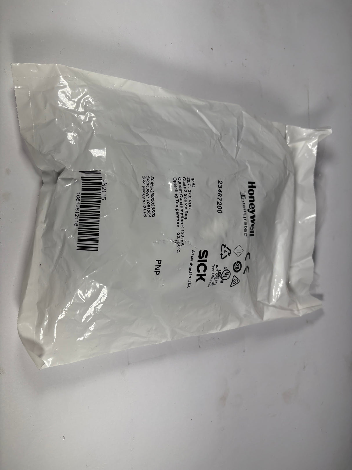 Sick/Honeywell - Photelectric Sensor - ZLM22I002030S02 - New - Big Liquidators