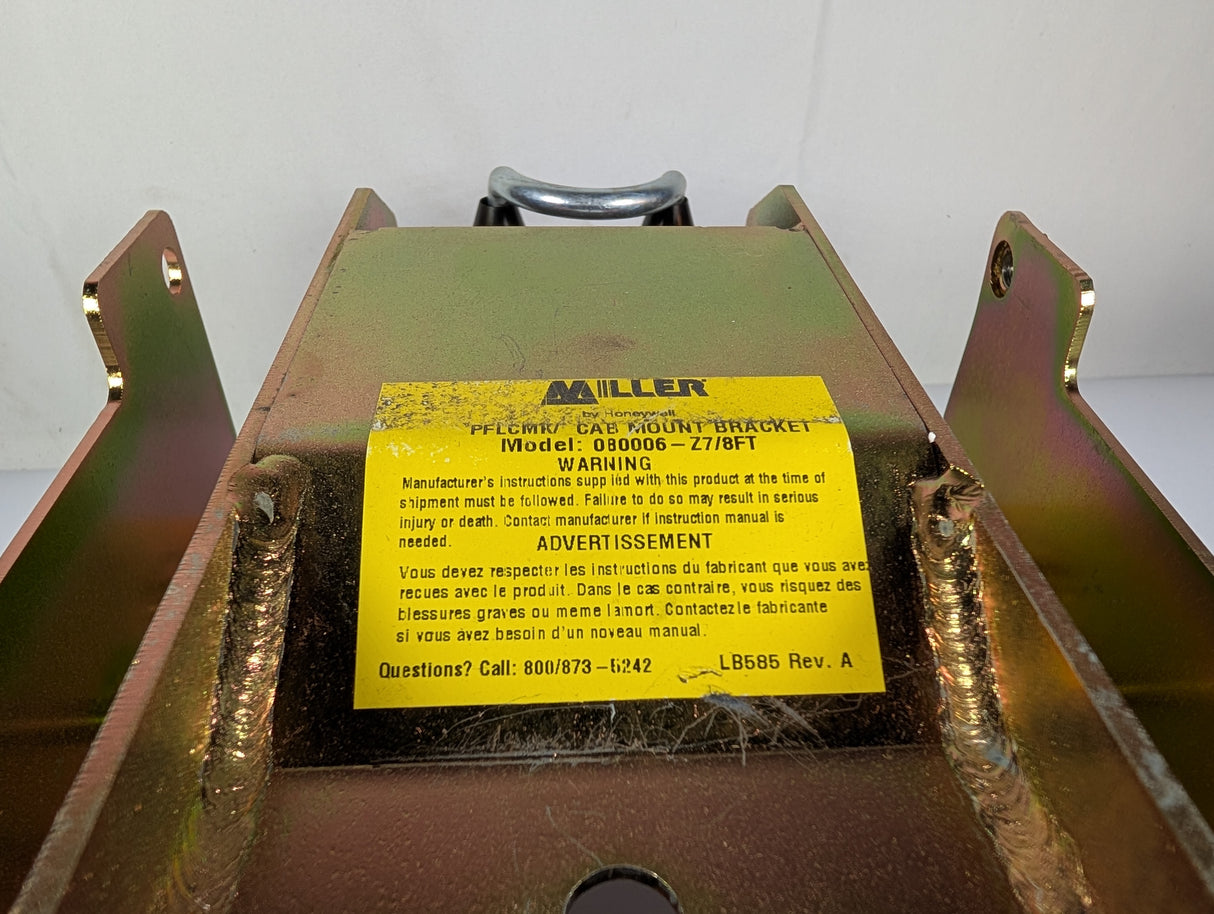 Miller - Cab Mount Bracket - 080006 - Z7/8FT - Used - Big Liquidators