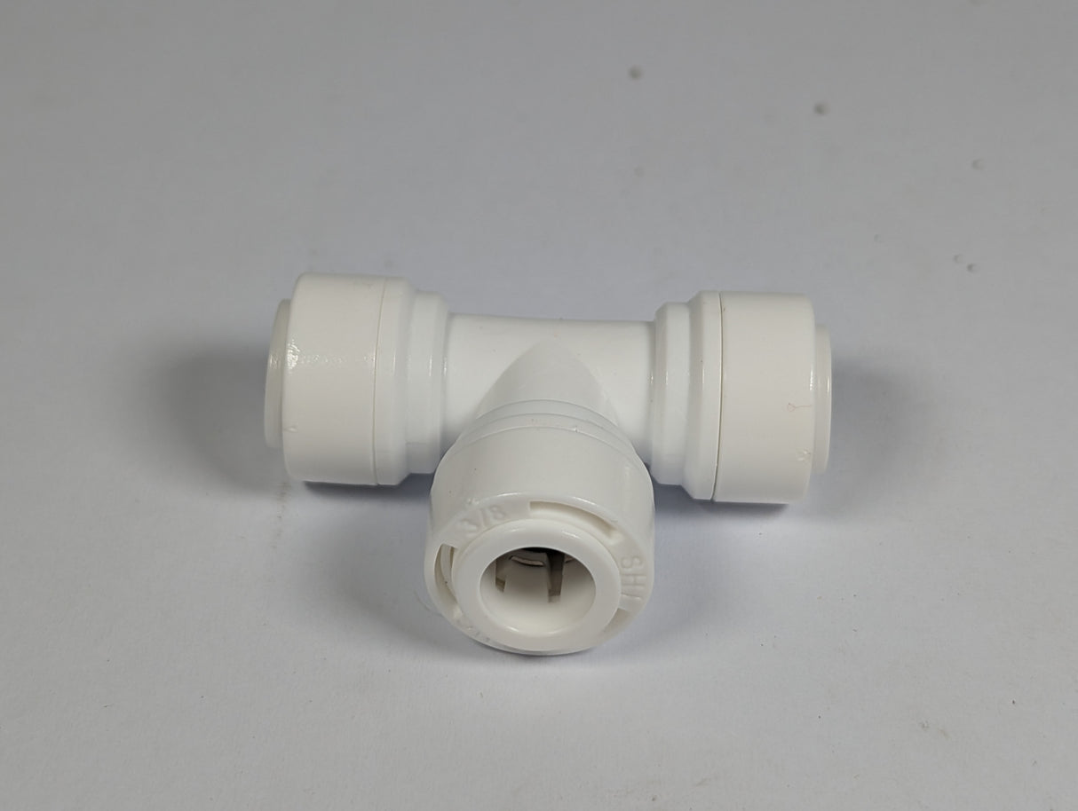 PureSec - 3/8" Tee Conncector, Push to Connect Fittings - Pack of Five - B079KS2GGN - New - Big Liquidators