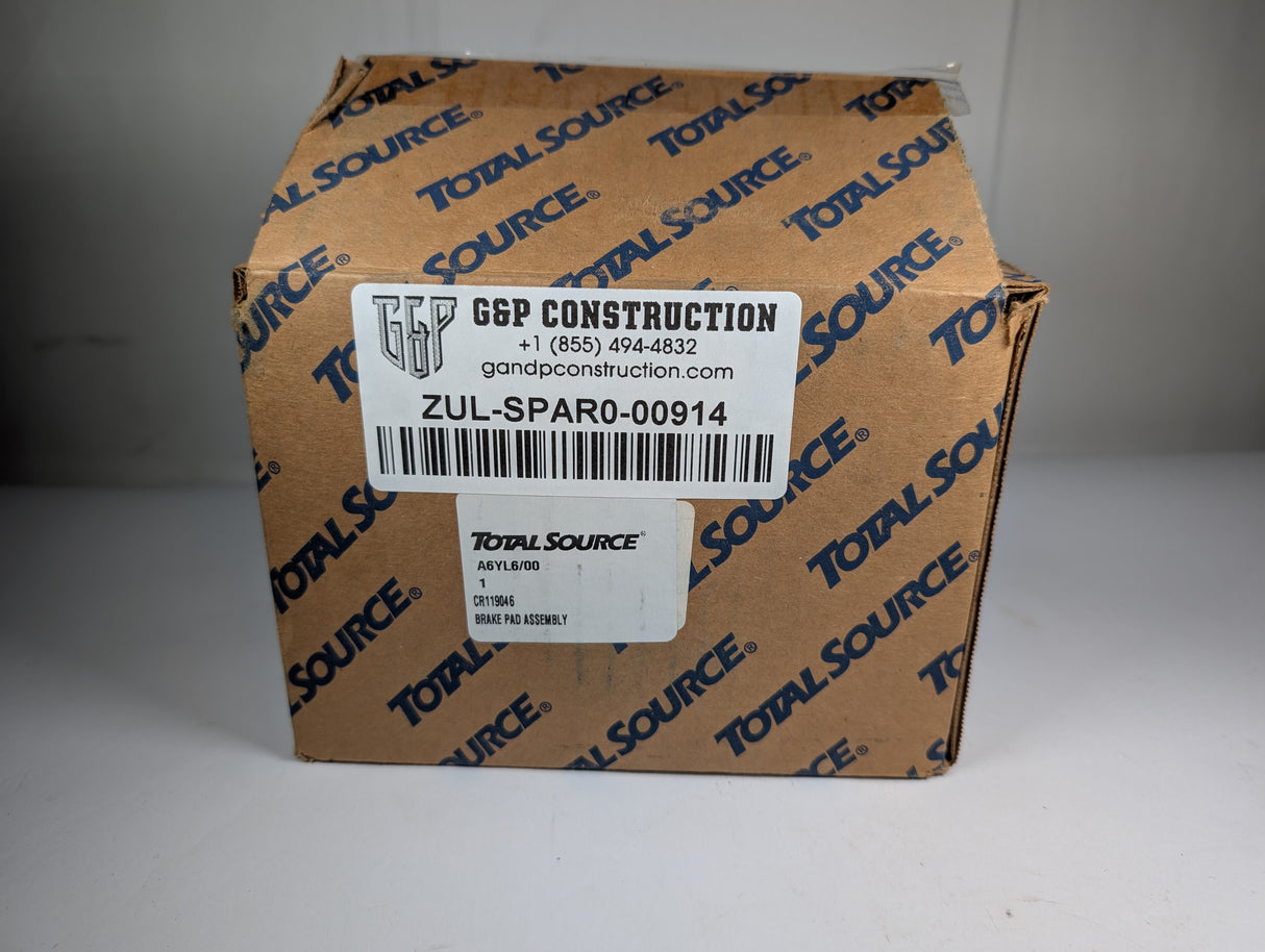 Aftermarket Crown Brake Pad Assembly - A6YL6/00 - New - Big Liquidators