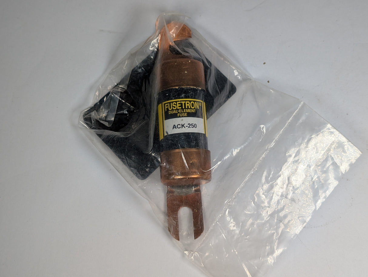 Bussman - 250 AMP Fusetron Dual - Element Fuse - ACK - 250 - New - Big Liquidators